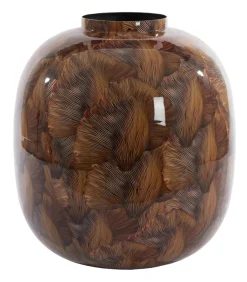 Best Light & Living Vaas Milos 40cm, kleur Bruin