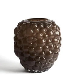Discount Kave Home Vaas Mure Glas, kleur Bruin