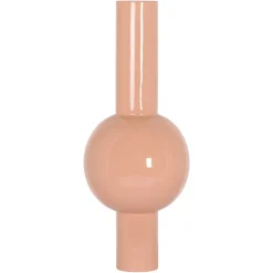 Outlet Richmond Interiors Vaas Novalee 65cm, kleur Zalm