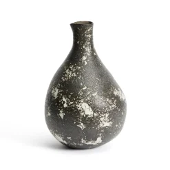 Hot Kave Home Vaas Orelin Keramiek Zwart