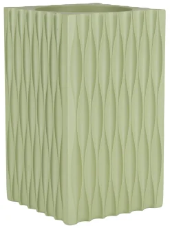 Clearance Zuiver Vaas Riley Resin, 25cm Stone Green