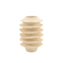 Hot By-Boo Vaas Riva Resin Wit