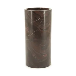 New By-Boo Vaas Rosso Marmer, 33cm hoog Rood