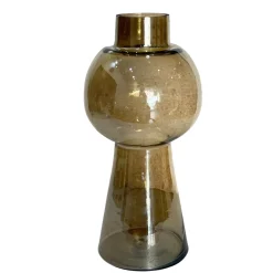 Online Richmond Interiors Vaas Sera 31cm, kleur Smoke