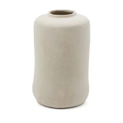 Hot Kave Home Vaas Serina Papier-maché Wit