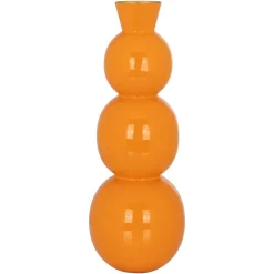 Outlet Richmond Interiors Vaas Sorrel 48cm hoog, kleur Oranje
