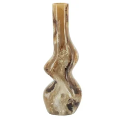 Outlet By-Boo Vaas Stonea Marmerlook, 59cm Bruin