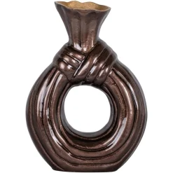 New Richmond Interiors Vaas Suen kleur Donkerbruin