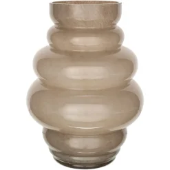 Richmond Interiors Vaas Velora 32cm, kleur Taupe