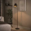 Clearance LifestyleFurn Verstelbare Vloerlamp Telly 157cm, kleur Urban Bruin