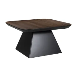 Sale Richmond Interiors Vierkante Salontafel Bonvoy Eiken, 70 x 70cm Bruin