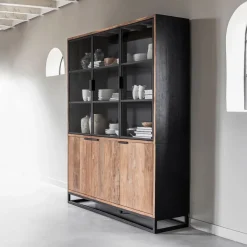 DTP Home Vitrinekast Cosmo Teakhout Naturel