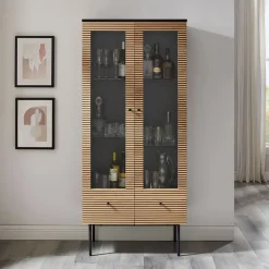 Best Artistiq Living Vitrinekast Shoua 179 x 79cm