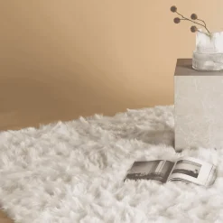Nohr Vloerkleed Alexes Fake Fur, 160 x 230cm Wit