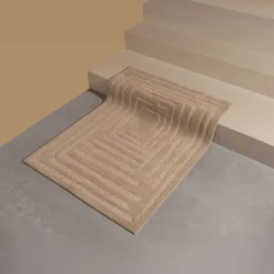 Outlet WOOOD Vloerkleed Alicia Wol, 170 x 240cm Zand