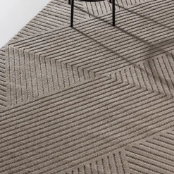 New Nohr Vloerkleed Auburn kleur Bruin