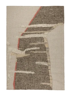Clearance Dutchbone Vloerkleed Briton Wol en jute, kleur Beige