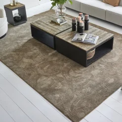 Online Rivièra Maison Vloerkleed Delfina 240 x 330cm, kleur Taupe