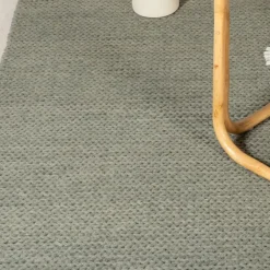 Online Nohr Vloerkleed Demetrious Wol, kleur Groen