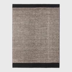 Discount Ethnicraft Vloerkleed Dots Wol, kleur Zwart