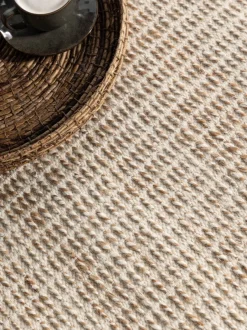 Outlet MUST Living Vloerkleed Hero 200 x 300cm, kleur Ivory/Naturel