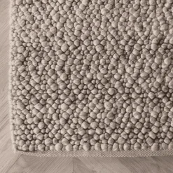 Outlet Nohr Vloerkleed Ilia Wol, kleur Beige