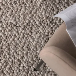 Outlet Nohr Vloerkleed Ilia Wol, kleur Beige