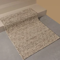 Online WOOOD Vloerkleed Joslin Wol, 170 x 240cm Naturel