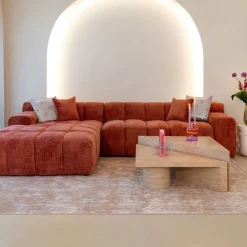 Outlet Richmond Interiors Vloerkleed Kitty kleur Roze