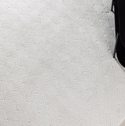 Outlet Nohr Vloerkleed Laquette kleur Wit