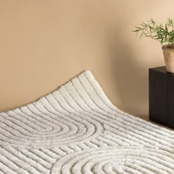 Discount Nohr Vloerkleed Larie kleur Off White Wit