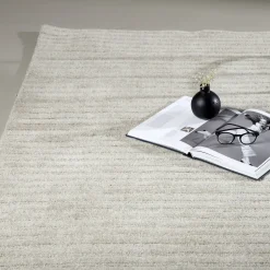 Hot Nohr Vloerkleed Lorrie Wol, kleur Crème Lichtgrijs