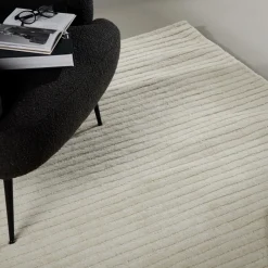 Outlet Nohr Vloerkleed Lorrie Wol, kleur Off White