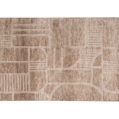 New WOOOD Vloerkleed Lovi 170 x 240cm, kleur Taupe