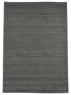 Outlet LABEL51 Vloerkleed Luxy Wol, kleur Antraciet