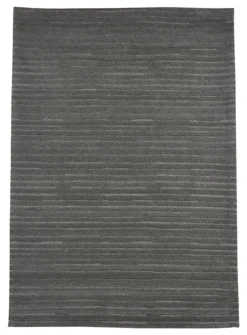 Outlet LABEL51 Vloerkleed Luxy Wol, kleur Antraciet