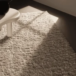 Clearance Nohr Vloerkleed Mechel Wol, kleur Beige