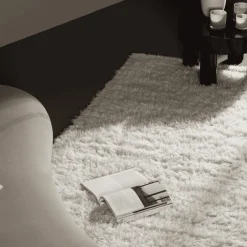 Clearance Nohr Vloerkleed Mechel Wol, kleur Off White Wit