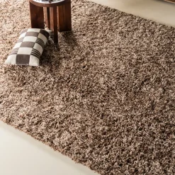 Discount By-Boo Vloerkleed Mixi kleur Bruin