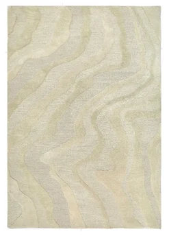 Best LABEL51 Vloerkleed Mosa Wol, 160 x 230cm, kleur Zand