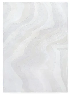 Sale LABEL51 Vloerkleed Mosa Wol, kleur Ivory