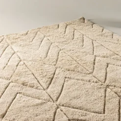 Clearance Nohr Vloerkleed Natasia Wol, kleur Beige
