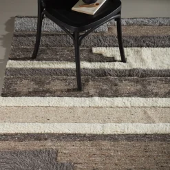 New Nohr Vloerkleed Parrish Wol Wit