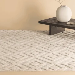 Best Nohr Vloerkleed Rondale kleur Beige