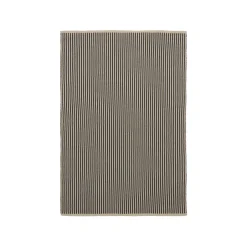 Outlet Kave Home Vloerkleed Satanca 160 x 230cm, kleur Donkergrijs