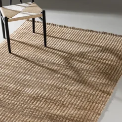 Online Nohr Vloerkleed Siddharth Jute, kleur Beige