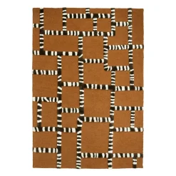 Online By-Boo Vloerkleed StripeScape 190 x 290cm Caramel