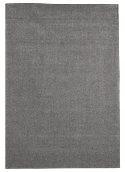 Online LABEL51 Vloerkleed Wolly Wol, kleur Donkergrijs Antraciet