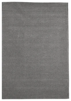 Online LABEL51 Vloerkleed Wolly Wol, kleur Donkergrijs Antraciet