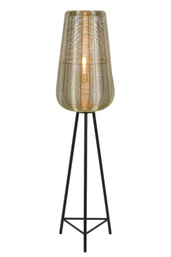 Outlet Light & Living Vloerlamp Adeta kleur Goud